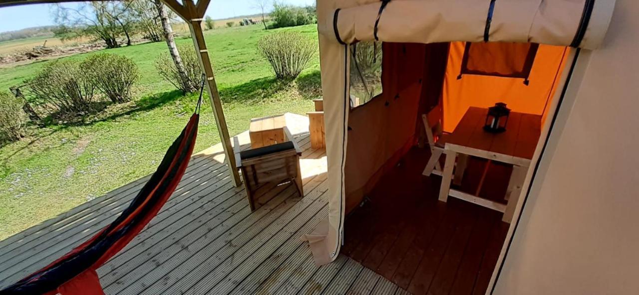 Tente Cabane Du Camping Hautoreille 巴涅斯 外观 照片