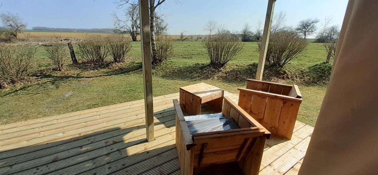 Tente Cabane Du Camping Hautoreille 巴涅斯 外观 照片